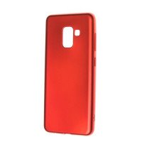 RED Tpu Case Samsung A8 2018 / Samsung модель устройства a8 2018. серия устройства a series + №34