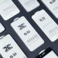 6D Full Glue Anti Dust for iPhone 7/8/SE2 / Скло/Плівки на iPhone 7/8/SE2 + №3500