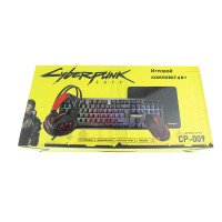 Комплект игровой CYBERPUNK CP-009 4 в 1 RGB / Вы смотрели + №498