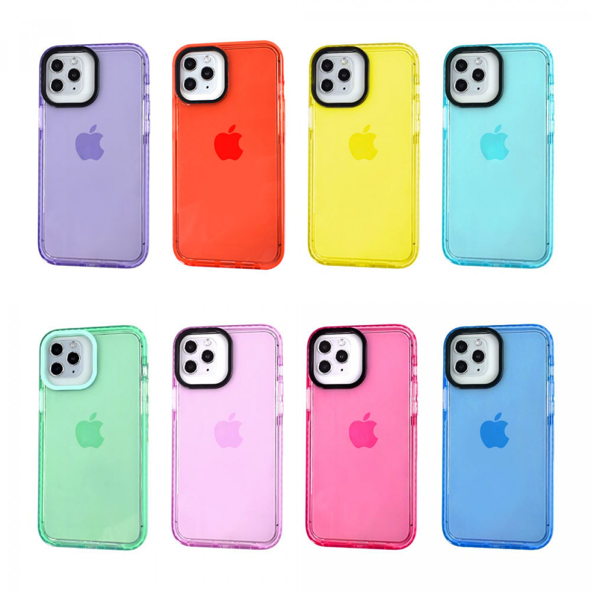 Color Clear TPU for Apple iPhone 12 Pro Max