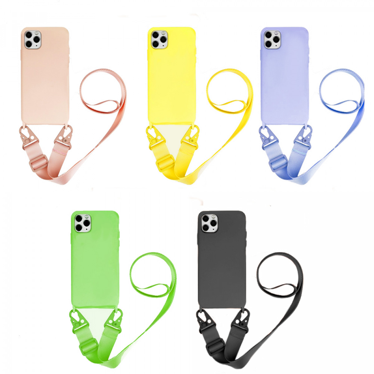 Strap Silicone Case iPhone 12 Pro Max
