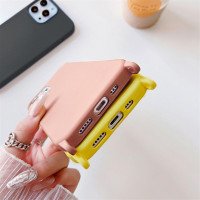 Strap Silicone Case iPhone 12 Pro Max / Цветные однотонные + №1301