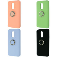 Silicone Cover With Ring Xiaomi Redmi 5 Plus / Xiaomi + №1383