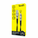M8J213T - Budi Type-C to USB Braided Cable 3A, PD 1m