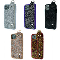 Bling ROCK DIAMOND Holder Case Iphone 11 Pro Max / Стрази та блискітки + №3149