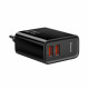 CCFS-E01 - Baseus Speed Dual QC3.0 Quick charger U+U 30W EU