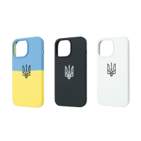 FIBRA Full Silicone case Patriot iPhone 14 Pro Max / Вы смотрели + №3653