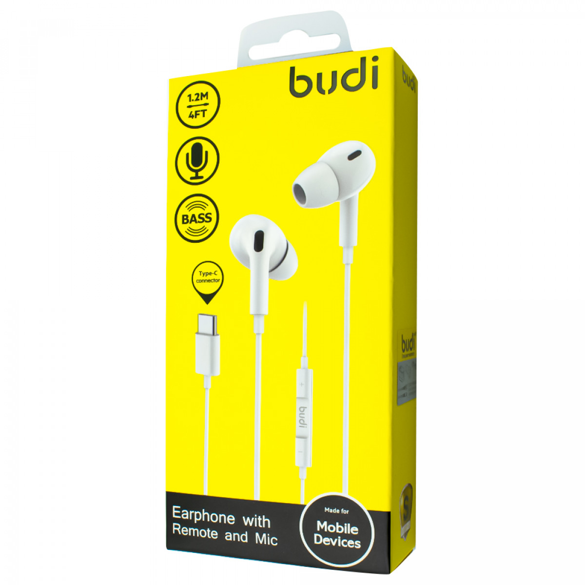 EP28TW - HF Budi Earphone,Type-C connector