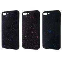 Confetti Black TPU Case Iphone 7/8 Plus / Apple + №2815