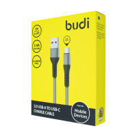 M8J197T (DC197T20H) - USB-кабель Budi Type-C to USB Charge/Sync 2м / Type-C + №3726