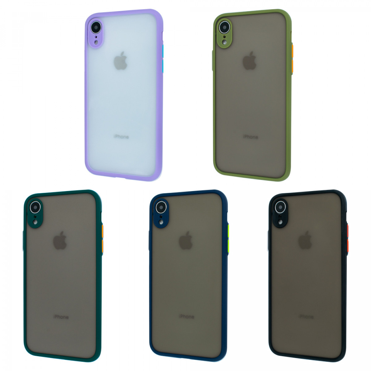 Totu Colour Matt Case for Apple iPhone XR
