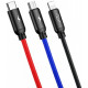 CAMLT-BSY01 - Baseus Three Primary Colors 3-in-1 Cable USB For M+L+T 3.5A 1.2M