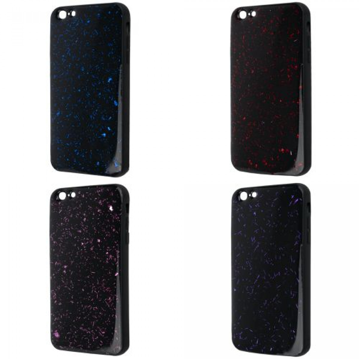 Confetti Black TPU Case Iphone 6 Plus