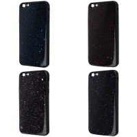 Confetti Black TPU Case Iphone 6 Plus / Apple + №2814