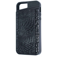 Чехол-визитница Leather для Apple iPhone 5 / Книжки + №325