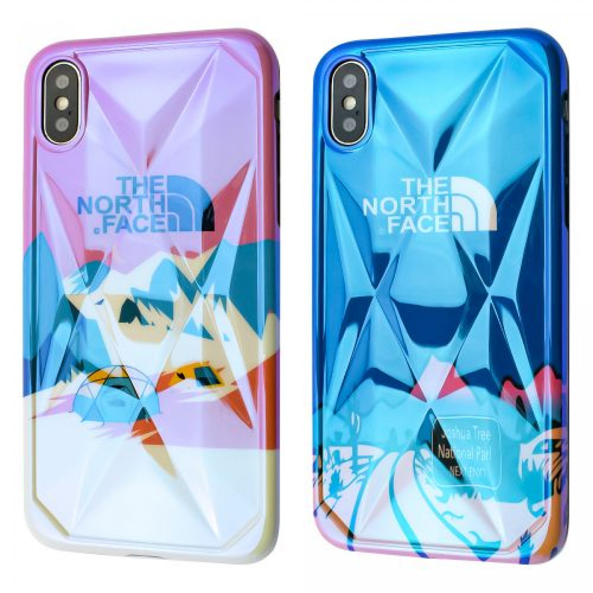 IMD Print Case Rhombus The North Face for iPhone XS Max
