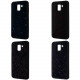 Confetti Black TPU Case Samsung J6+