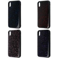 Confetti Black TPU Case Iphone XR / Чехлы - iPhone XR + №2812