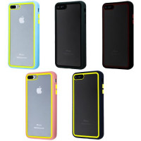 Clear Case Contrast Color Bumper iPhone 7/8 Plus / Apple модель пристрою iphone 7 plus/8 plus. серія пристрою iphone + №2873