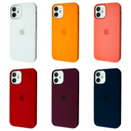 Silicone Case with MagSafe iPhone 12 Mini / Чи зручно користуватися MagSafe і навіщо він потрібен + №1414