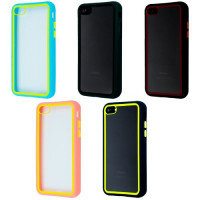 Clear Case Contrast Color Bumper iPhone 7/8 / Apple модель пристрою iphone 7/8/se2. серія пристрою iphone + №2868