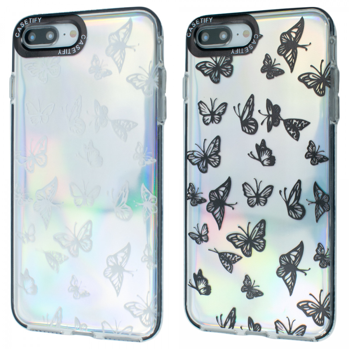 TPU Gradient Case Butterfly Apple Iphone 7/8 Plus