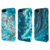 IMD Print Marble Case for iPhone 7/8/SE / Принт + №1876