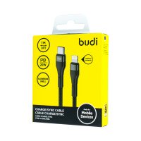 DK217PD - Budi Usb Cable Type C to Lightning 1m 20W / M8J011L - USB-кабель Budi Lightning to USB Charge/Sync 1м + №978