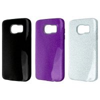Glitter Case Samsung S7 Edge / Стрази та блискітки + №2042