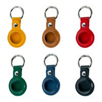 AirTag Leather Key Ring / Аксесуари для смартфонів + №3482