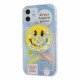 TPU Gradient Smile Popsockets Case Apple Iphone 12