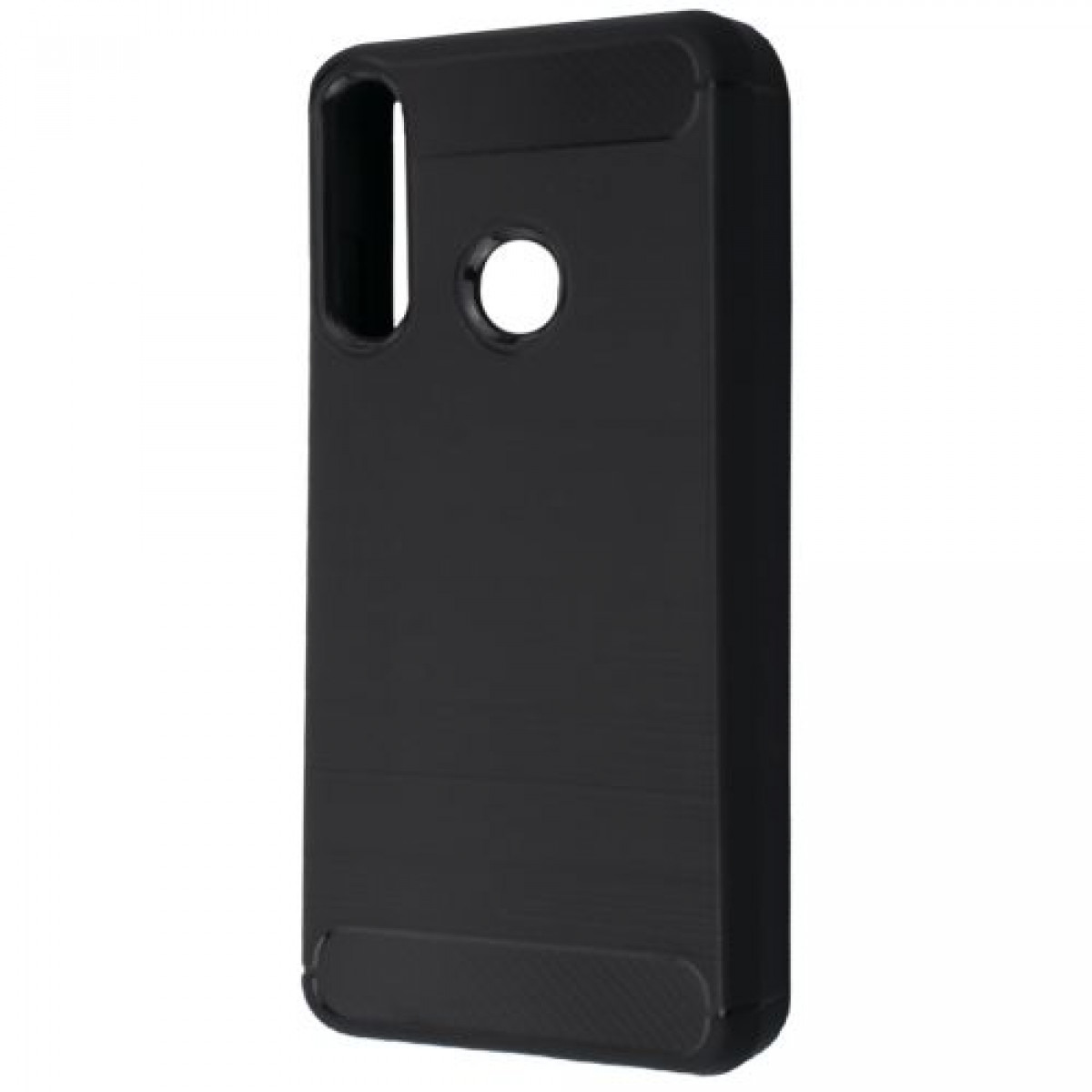 Half-TPU Black Case Huawei Y6P