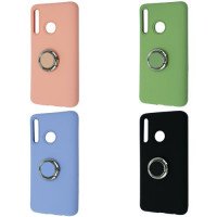 Silicone Cover With Ring P Smart Plus / Huawei + №1394
