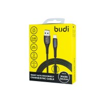 M8J212L(DC212L10L) - USB-кабель Budi Lightning to USB Charge/Sync 1м,Auto power-off / M8J212M - USB-кабель Budi Micro USB to USB Charge/Sync 1м,Auto power-off + №3102