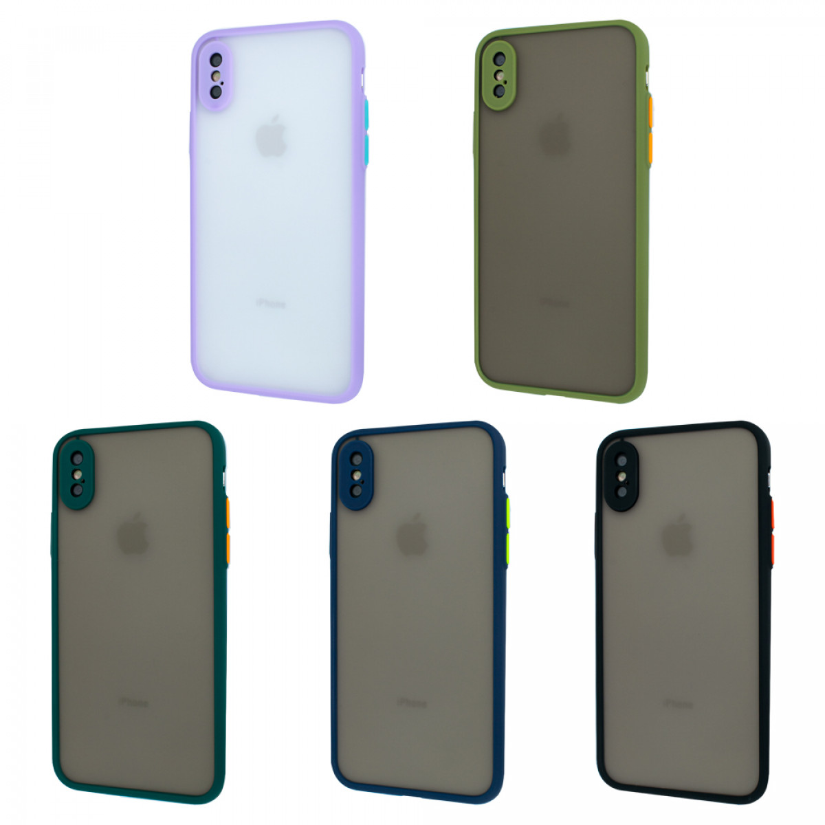 Totu Colour Matt Case for Apple iPhone X/XS