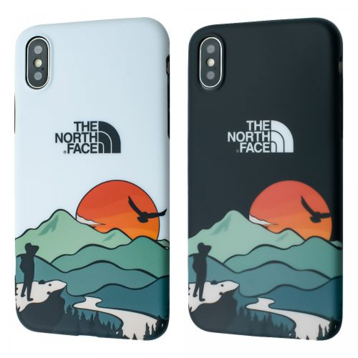 IMD Print Case The North Face Aurora for iPhone XS Max