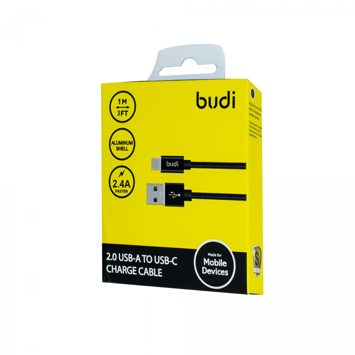 M8J180T - USB-кабель Budi Type-C in cloth 1m