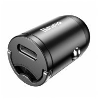 VCHX-B0G - Baseus Tiny Star Mini PPS Car Charge Type-C Port 30W / CCYS-C01 - Baseus Circular Metal PPS Quick Charger Car Charger 30W(Support VOOC) + №3339